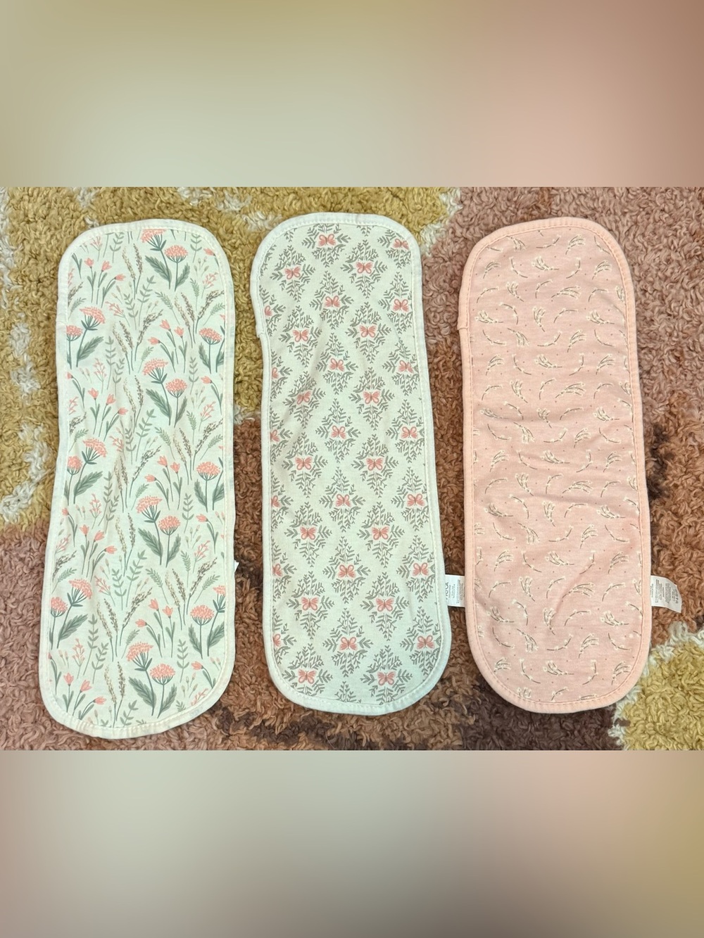 Neat Solutions burp cloths